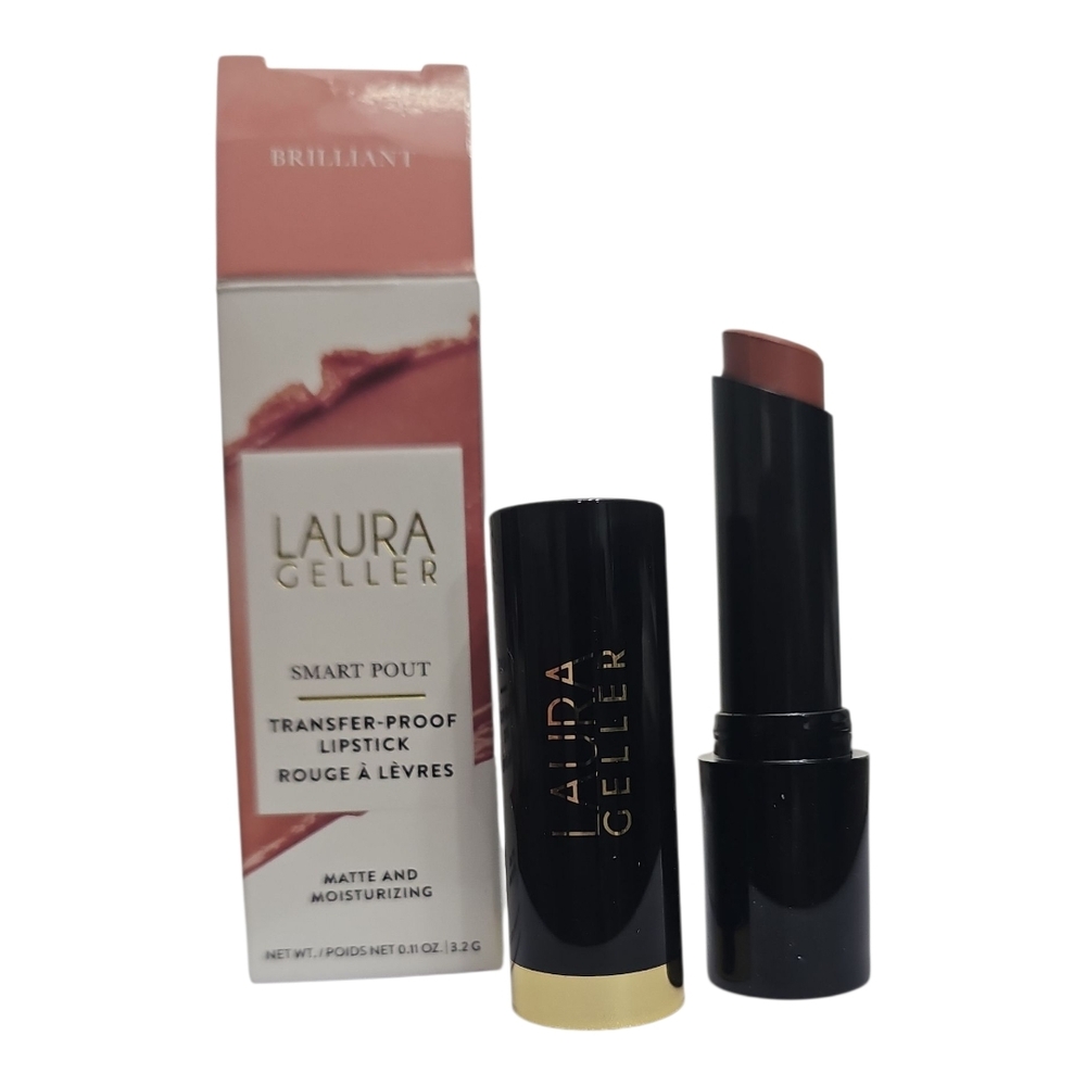 Laura Geller Smart Pout Lipstick - Brilliant (Pink) NEW